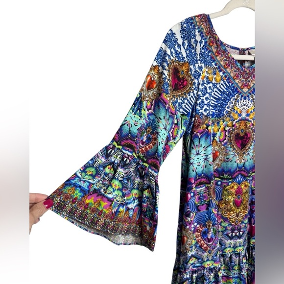 Camilla Milla by Camilla Printed Dress Size 10 - Picture 3 of 7